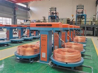 Màquina de fosa de varetes de llautó